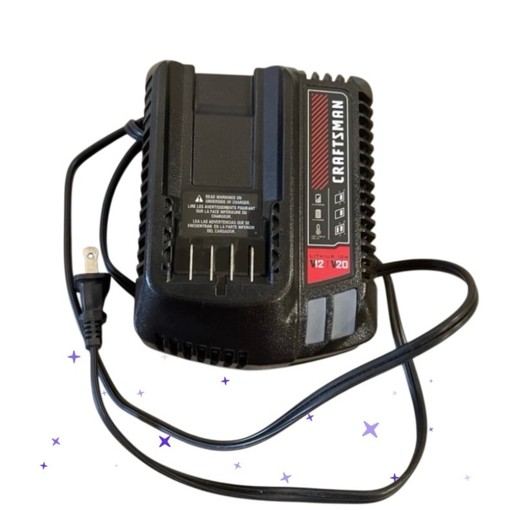 Craftsman CMCB102 12v-20v type 1 lithium ion fast battery charger